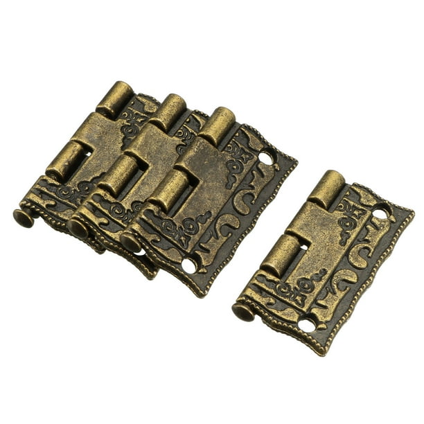 Wholesale Bronze/Gold Decorative Vintage Hinges Craft DIY With Screws Wholesale Bronze/Gold Decorative Vintage Hinges Craft DIY With Screws